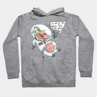 Space Cow Hoodie